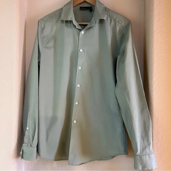 ASOS Design Long Sleeve Button Down Shirt - Picture 2 of 5